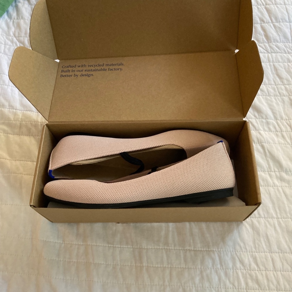 Rothy's Max Square Mary Jane, Ballerina pink size 7